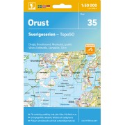 35 Orust Sverigeserien 1:50 000
